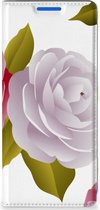 Telefoon Hoesje Cadeau voor haar OPPO Reno 6 Pro Plus 5G Wallet Flip Case Roses