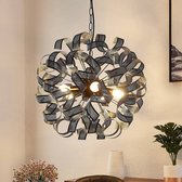 Lindby - hanglamp - 5 lichts - ijzer, acryl - H: 50 cm - E14