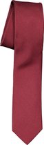 OLYMP smalle stropdas - bordeaux rood - Maat: One size