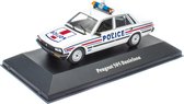 Atlas - Police Cars 1:43 scale - Peugeot 505 Danielson - Modelauto - Schaalmodel - Model auto - Miniatuurauto - Miniatuur autos