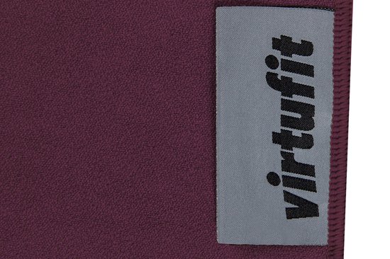 VirtuFit Premium Yoga Mat Handdoek - Absorberend - Anti-slip - 183 x 61 cm - Mulberry van VirtuFit — afbeelding 4