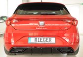 RIEGER - PERFORMANCE DIFFUSER FR PACK - SEAT LEON KL - GLOSS BLACK