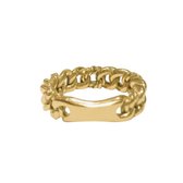 Ring Design Demonie - Kettingen Ring - Maat 17 - 14K verguld - Dottilove