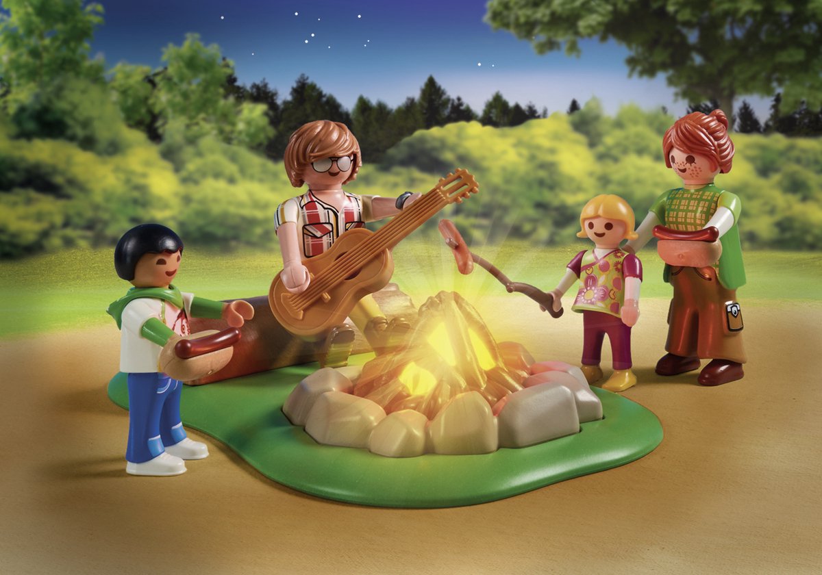PLAYMOBIL Family Fun Avonturen boomhut met glijbaan - 71001 — afbeelding 9