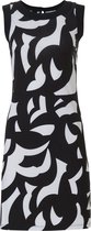 Pastunette Beach - Black & White - Dames Jurk - Zwart/Wit - Maat L