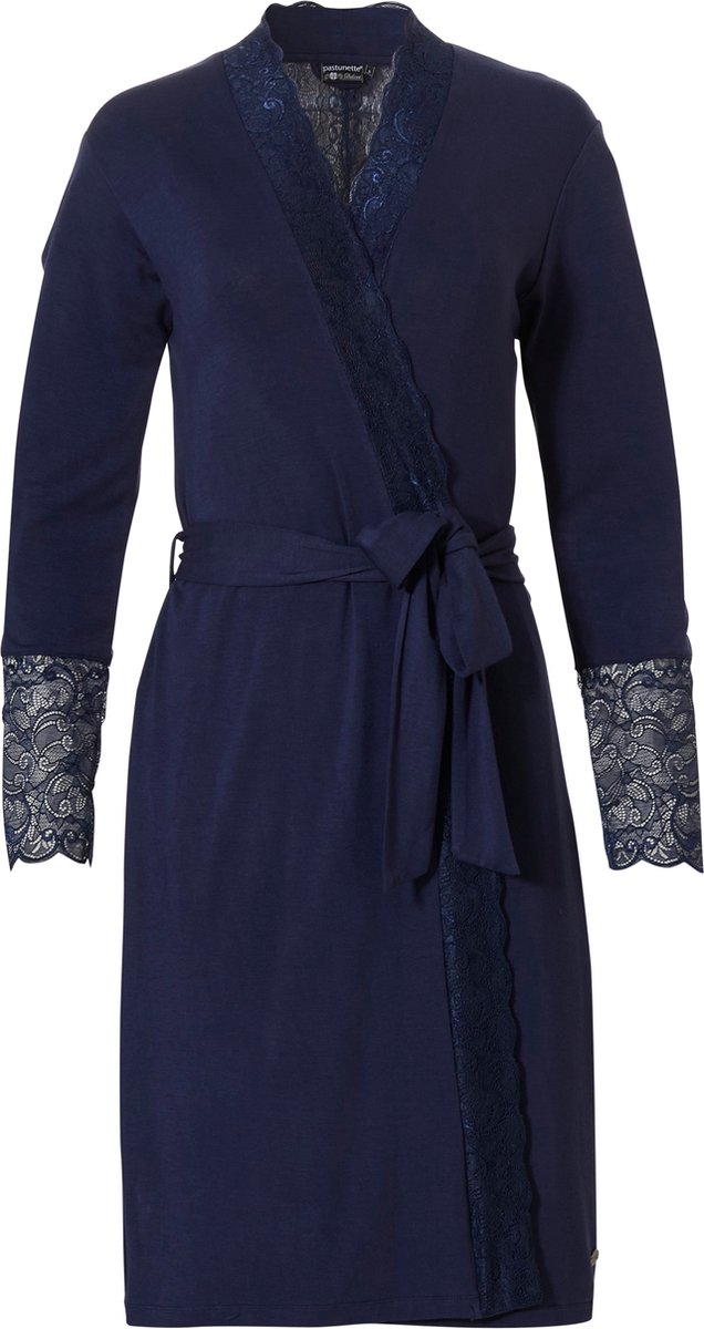 Pastunette Deluxe - Dames - Kimono - Blauw - Maat XS