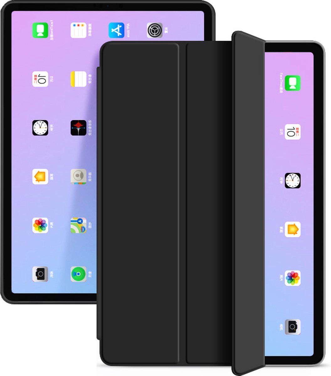 iPad Air 3 2019 hoes - iPad 10.5 inch hoes - Smart Case - Zwart