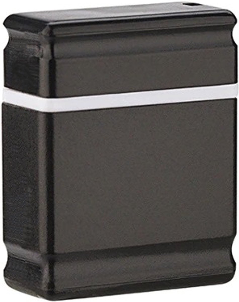 Mini USB-stick - 2.0 - 64GB - Leessnelheid: 20 MB/s - Schrijfsnelheid: 15 MB/s - Zwart - Allteq
