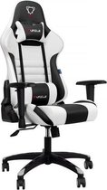 Furgle Gaming Chair - Bureaustoel - Stoel - Hoge Comfort en Super Duurzaam - Wit / Zwart - Cadeau