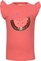 Someone T-shirt meisje coral maat 98