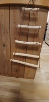 Swiet Home - Rata Ladder - 70 cm Hoog - Hout - White
