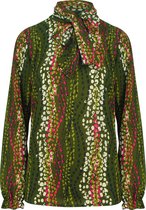 Dots Strik Blouse Army
