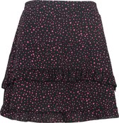 Sterren Ruffel Rok Fuchsia