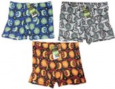 Bamboe boxershorts - Etnisch patroon - 4 -pack - Maat XL