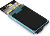 Walletstreet Uitschuifbare Pasjeshouder XR Plus - Walletstreet Uitschuifbare Pasjeshouder met plakwallet Aluminium Creditcardhouder Card Protector Anti-Skim/ RFID Card Protector 7