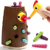 Nene Toys - Educatief Houten Magnetisch Speelgoed voor Kinderen van 2 3 4 Jaar oud - Kinderspeelgoed met Kleuren die Cognitieve, Fysieke en Emotionele Vaardigheden Ontwikkelen