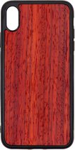 Apple Iphone XS Max Padoek - Houten GSM / Telefoon Hoesje - Shockproof TPU Case