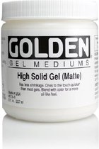 Golden | Gel Mediums | High Solid Gel (Matte) | Pot á 237ml