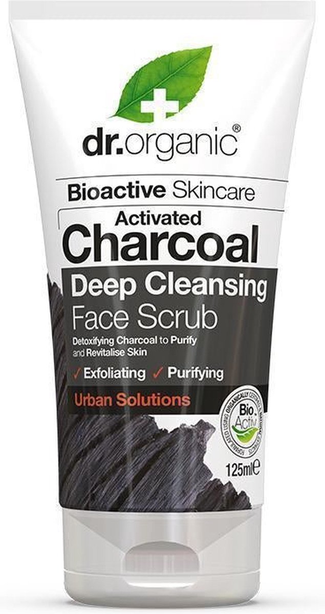 Dr Organic Charcoal Vrouwen 125 ml