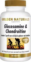 Golden Naturals Glucosamine & Chondroïtine (240 tabletten)