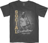 Social Distortion Heren Tshirt -XL- Athletics Zwart