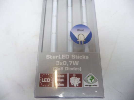 Starlicht 563492152 Armature StarLED Pinot 3X2W, Plastique