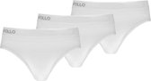 Apollo | Dames slip | Wit | Maat S | 3-Pack | Dames ondergoed | Sloggie ondergoed | Dames boxershort