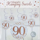 Oaktree - Swirls Sparkling Rose Gold - 90 jaar