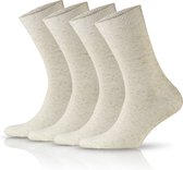 Biologische sokken | Linnen sokken | Biologische katoen | bruidsmeisje cadeau | coole sokken | comfortabel | cadeau voor dames | 4 paar
