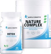 Detox pakket | Muscle Concepts - Nature complex & Detox kuur!