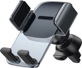 Supports de téléphone Baseus ventouse de voiture avec chargeur - Chargeur de voiture pour fenêtre, tableau de bord, grille de ventilation et bureau - Support de téléphone portable voiture Zwart - SUYK000101
