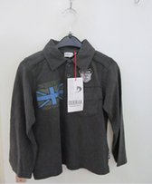 Doerak poloshirt ls kleur raven maat 116