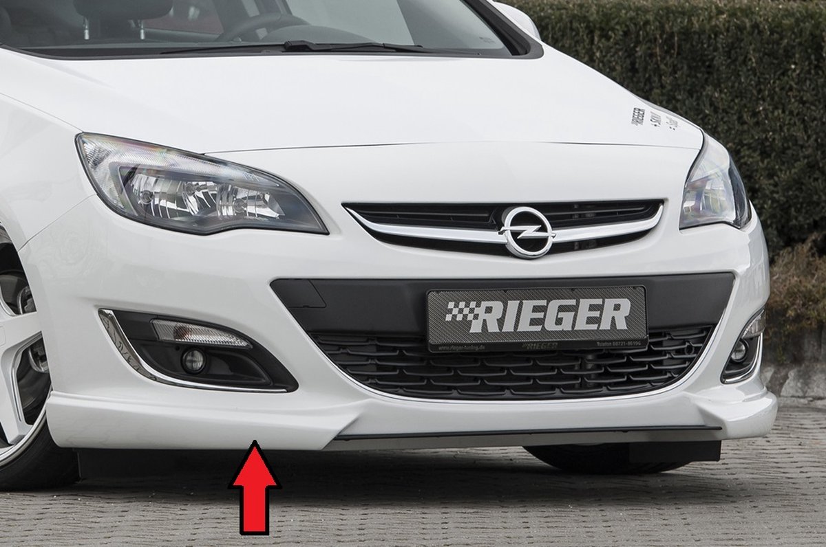 RIEGER - PERFORMANCE FRONT LIP - OPEL ASTRA J - PRIMER