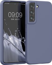 kwmobile telefoonhoesje voor Samsung Galaxy S22 - Hoesje met siliconen coating - Smartphone case in sering