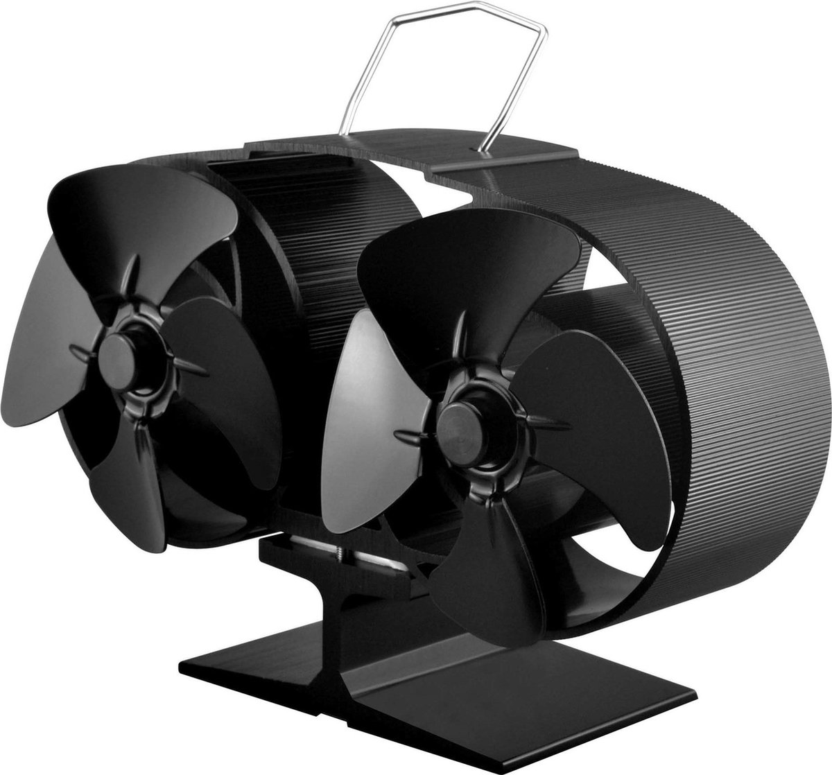 Haardventilator met dubbele motor | hout kachel ventilator - Duurzaam - Betere luchtverplaatsing