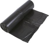 10x Zwarte LDPE vuilniszakken 240l, 10st