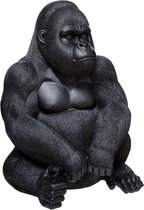 Eazy Living Gorilla Beeld Zittend H46 cm