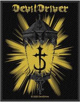 DevilDriver Patch Lantern Zwart/Geel