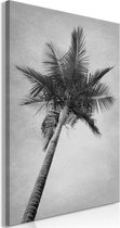 Schilderij - High Palm Tree (1 Part) Vertical.