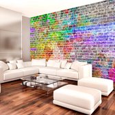 Fotobehang - Rainbow Wall.