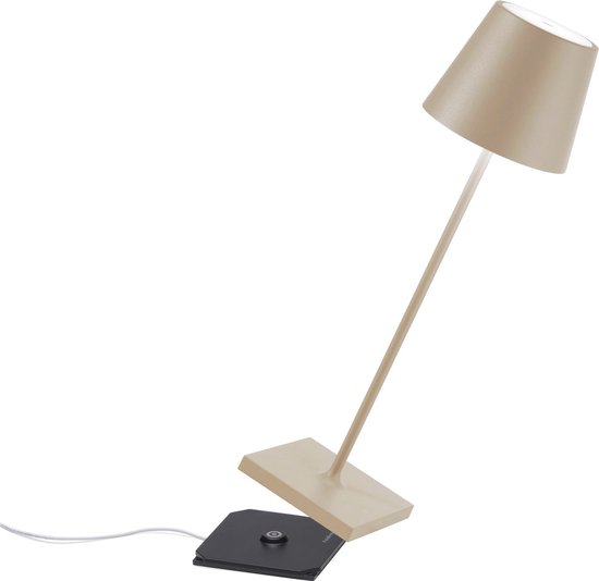 Zafferano Poldina Pro Lamp - Zand Kleur - H38cm