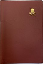 Ryam - Zakagenda - Pacific Suprema - 2022 - Bordeaux - Spiraalgebonden - Week per 2 pagina's - 9x12,5cm