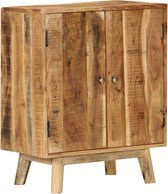 Decoways - Dressoir 60x35x74 cm ruw mangohout