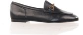 MAURY - damesloafer zwart leer - maat 40