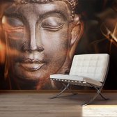 Fotobehang - Buddha. Fire of meditation..