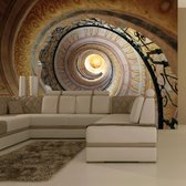 Fotobehang - Decorative spiral stairs.