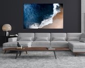Canvas | Schilderij | Zee en strand | 100x70 cm | 3 cm