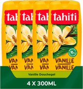 Tahiti Vanille Douchegel 4 x 300ml - Voordeelverpakking