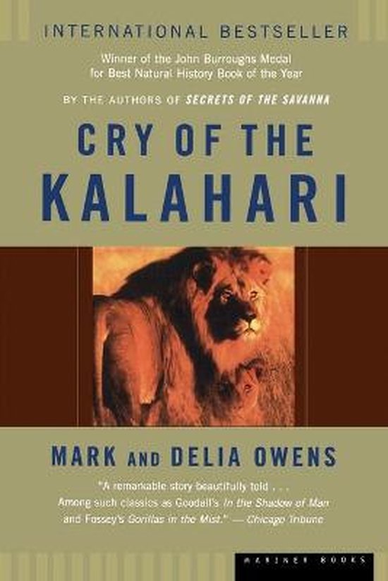 Boek cover Cry of the Kalahari van Mark Owens (Paperback)