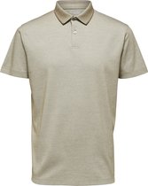 SELECTED HOMME BLACK SLHLEROY COOLMAX SS POLO B NOOS  Poloshirt - Maat S
